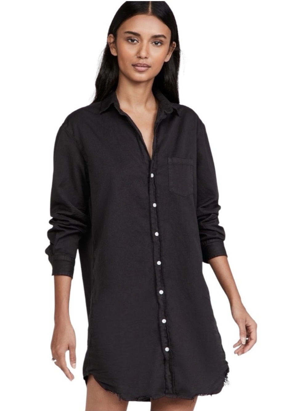 Frank & Eileen Mary black shirtdress